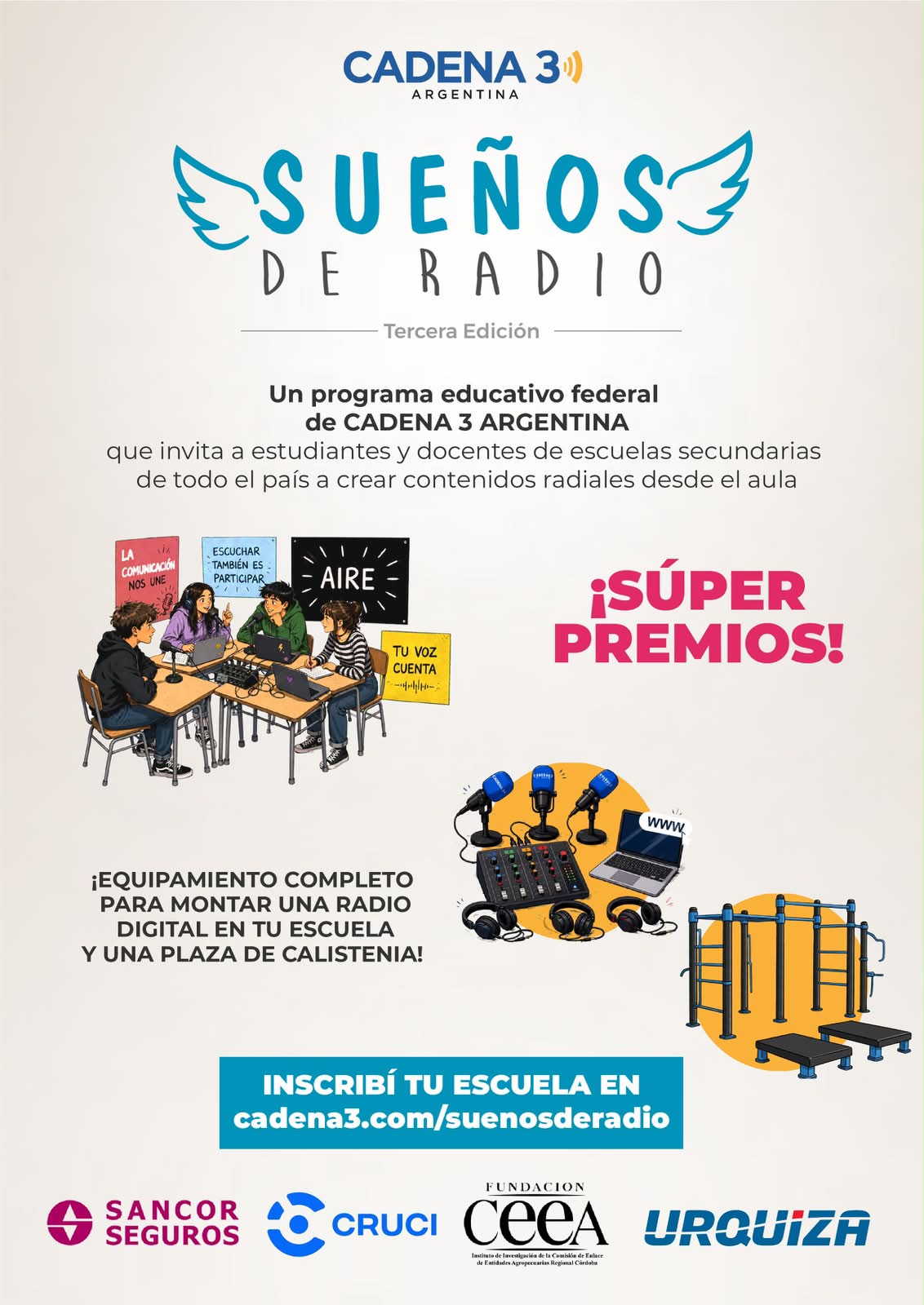 Están abiertas las inscripciones para la tercera edición de Sueños de Radio 2